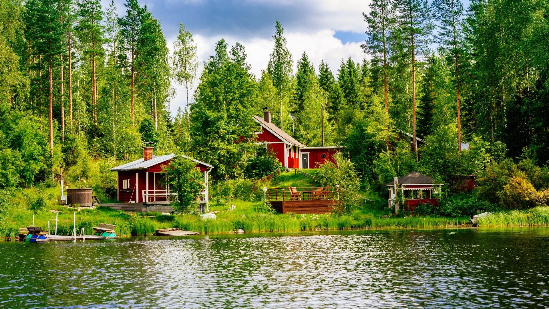 Northern Finnish cottage